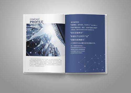 網絡科技公司宣傳畫冊